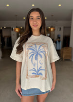 Load image into Gallery viewer, SIRENA OVERSIZE TEE - CREAM