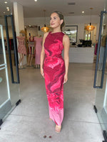 Load image into Gallery viewer, FLORENCE DRESS RASPBERRY