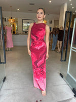 Load image into Gallery viewer, FLORENCE DRESS RASPBERRY