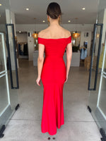 Load image into Gallery viewer, PRESUMPTUOUS OS DRESS - RED