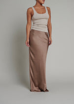 Load image into Gallery viewer, MILLER MAXI SKIRT - FAWN
