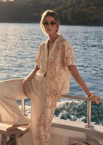 Load image into Gallery viewer, LOLITA SHIRT ECRU FLORAL