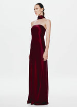 Load image into Gallery viewer, LILIA SATIN DRESS - PORT
