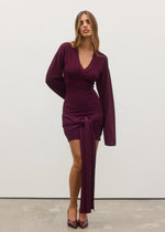 Load image into Gallery viewer, CHANTELLE KNIT MINI DRESS