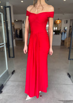 Load image into Gallery viewer, PRESUMPTUOUS OS DRESS - RED