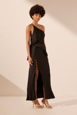 Load image into Gallery viewer, MIA LACE UP MAXI SKIRT
