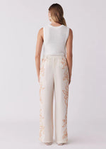 Load image into Gallery viewer, LOLITA PANT ECRU FLORAL