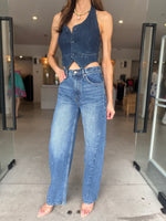 Load image into Gallery viewer, BROOKLYN BARREL LEG JEAN