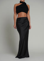 Load image into Gallery viewer, MILLER MAXI SKIRT - BLACK
