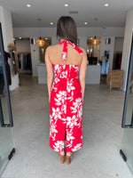 Load image into Gallery viewer, ELARA HALTER MIDI DRESS