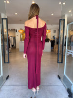 Load image into Gallery viewer, ECHO KNIT DRESS - RUBY