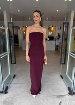 Load image into Gallery viewer, MONROE GOWN - WINE