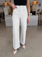 Load image into Gallery viewer, CALI STRETCH WIDE LEG JEAN - DUNE