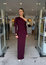 Load image into Gallery viewer, CAYLEY GOWN - WINE