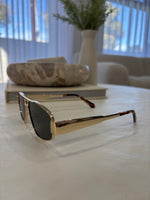 Load image into Gallery viewer, THE EARLE SUNGLASSES GOLD GREEN