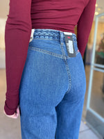 Load image into Gallery viewer, RIBCAGE WIDE LEG - BRAIDED WAIST