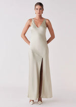 Load image into Gallery viewer, ADDICTION SLIP DRESS SEAFOAM