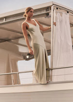Load image into Gallery viewer, ADDICTION SLIP DRESS SEAFOAM