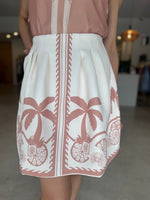 Load image into Gallery viewer, PUERTO VALLARTA MINI SKIRT - MOCHA