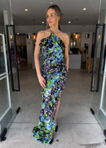 Load image into Gallery viewer, BRIONY ASYM MAXI DRESS