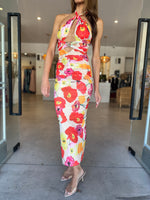 Load image into Gallery viewer, DUNE DRESS POPPY