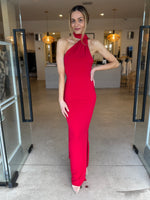 Load image into Gallery viewer, NICOLETTE JERSEY DRESS - CHERRY