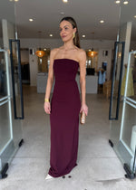 Load image into Gallery viewer, MONROE GOWN - WINE