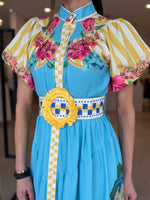 Load image into Gallery viewer, POSITANO MAXI DRESS LEMON