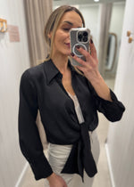 Load image into Gallery viewer, SOPRANO OVERSHIRT - BLACK