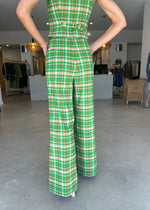 Load image into Gallery viewer, VERDANT TROUSER - APPLE CHECK
