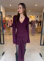 Load image into Gallery viewer, CHANTELLE KNIT MINI DRESS