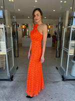 Load image into Gallery viewer, SOL LACE ASYM MAXI DRESS