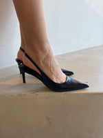Load image into Gallery viewer, OSKANNA HEEL - BLACK
