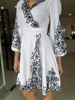 Load image into Gallery viewer, GEORGIE WRAP DRESS