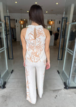 Load image into Gallery viewer, LOLITA TOP ECRU FLORAL