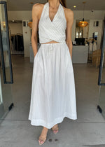Load image into Gallery viewer, SASKI HALTER TOP - WHITE