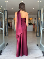 Load image into Gallery viewer, LILIA SATIN DRESS - PORT