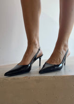 Load image into Gallery viewer, OSKANNA HEEL - BLACK