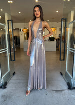 Load image into Gallery viewer, JENNIFER FOIL DRESS