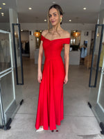 Load image into Gallery viewer, PRESUMPTUOUS OS DRESS - RED