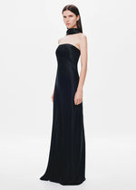 Load image into Gallery viewer, LILIA GOWN - BLACK