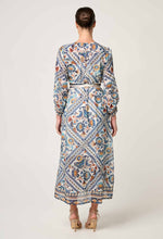Load image into Gallery viewer, ALEXIS SILK COTTON MIDI DRESS