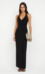 Load image into Gallery viewer, ARIVEN HALTER MAXI DESS