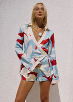 Load image into Gallery viewer, AMOREE LS WRAP SHIRT