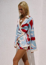 Load image into Gallery viewer, AMOREE LS WRAP SHIRT