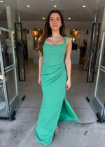Load image into Gallery viewer, ELENA DRESS - GREEN