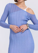 Load image into Gallery viewer, DUALITY LAYER DRESS PACIFIC