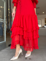 Load image into Gallery viewer, LILJA MAXI DRESS - RED