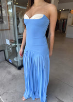 Load image into Gallery viewer, NICOLETTE DRESS - CORNFLOWER