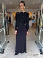 Load image into Gallery viewer, ZEPHYR DRESS - BLACK